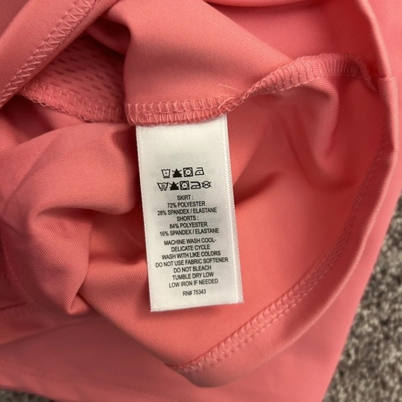 Tommy Bahama Women's Pink Pull On Stretch Golf Skort Pockets UPF50 Size XL - NWT - Picture 13 of 15